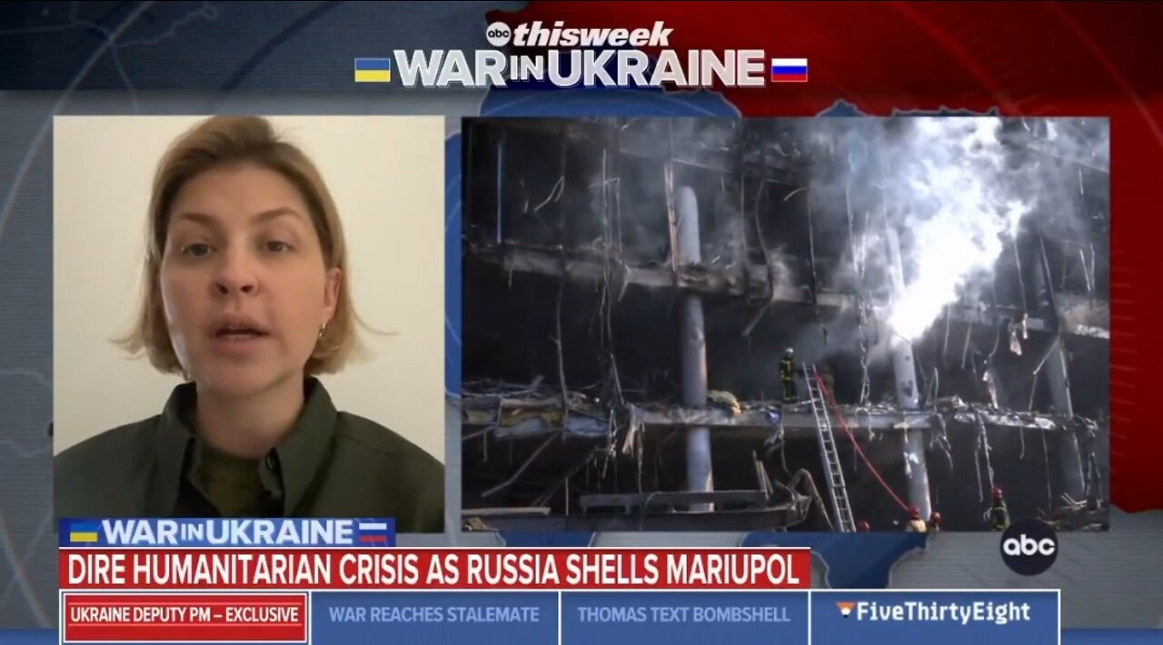 Ukrainian Deputy PM: Mariupol Simply Doesn't Exist Anymore