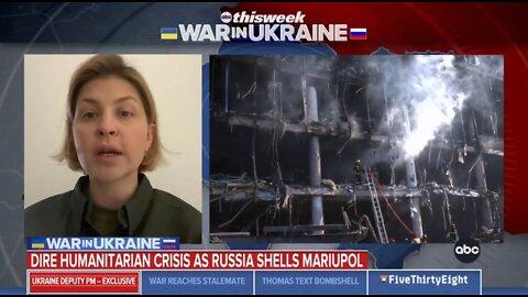 Ukrainian Deputy PM: Mariupol Simply Doesn't Exist Anymore