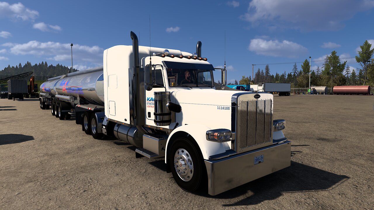 American Truck Simulator / JB.Alberta- Hauling fuel in Alaska