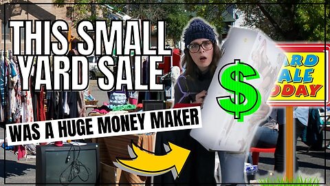 🛒 FIRST Yard Sale of 2023! High-Profit Finds + Thrift with Me + Starting with $0 to Earn $1000's