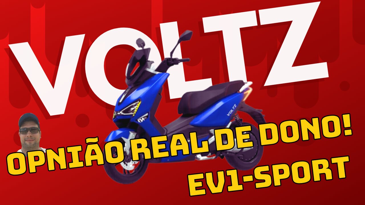 Como é REALMENTE ser dono de uma VOLTZ EV1 Sport?