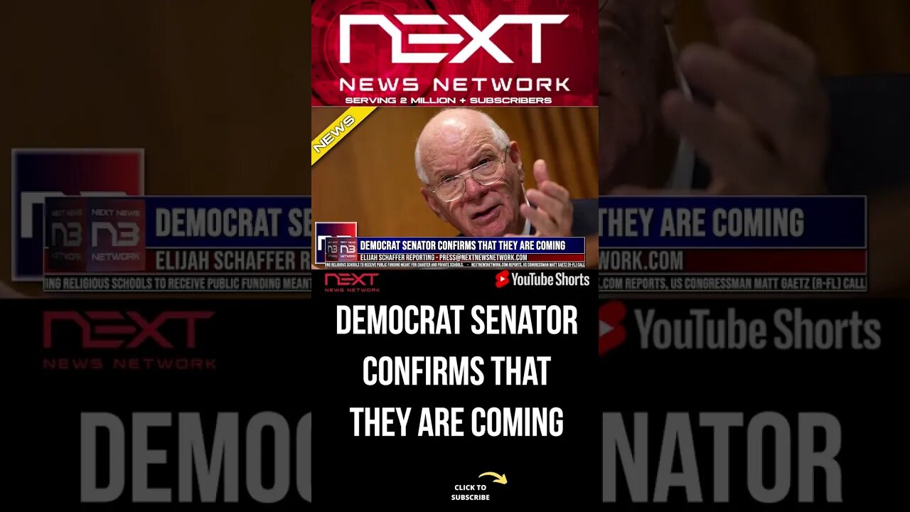 Democrat Senator Confirms That They Are Coming #shorts