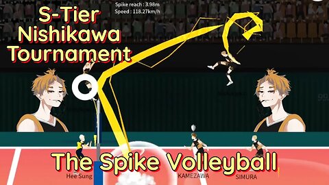 The Spike Volleyball - S-Tier Nishikawa Vs Nishikawa, Art High (S-Tier Sanghyeon)