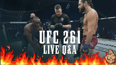 UFC 261 Pre-Event LIVE Q&A (ASK ME ANYTHING)