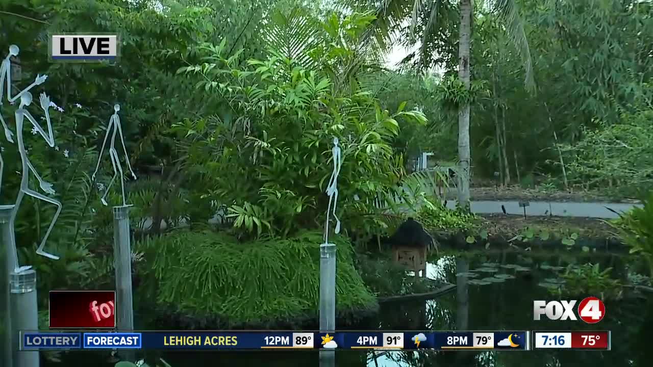 Reflections on Glass exhibition opens at Naples Botanical Garden - 7am live report