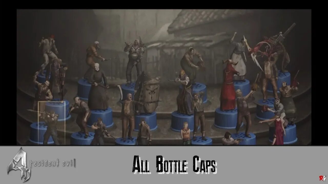 Resident Evil 4: All Bottle Caps