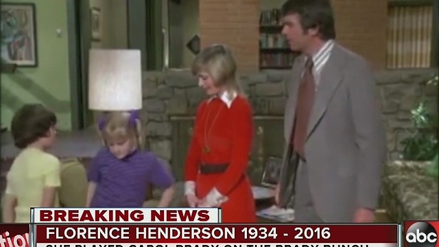 Florence Henderson, mom on 'The Brady Bunch,' has died at the age of 82