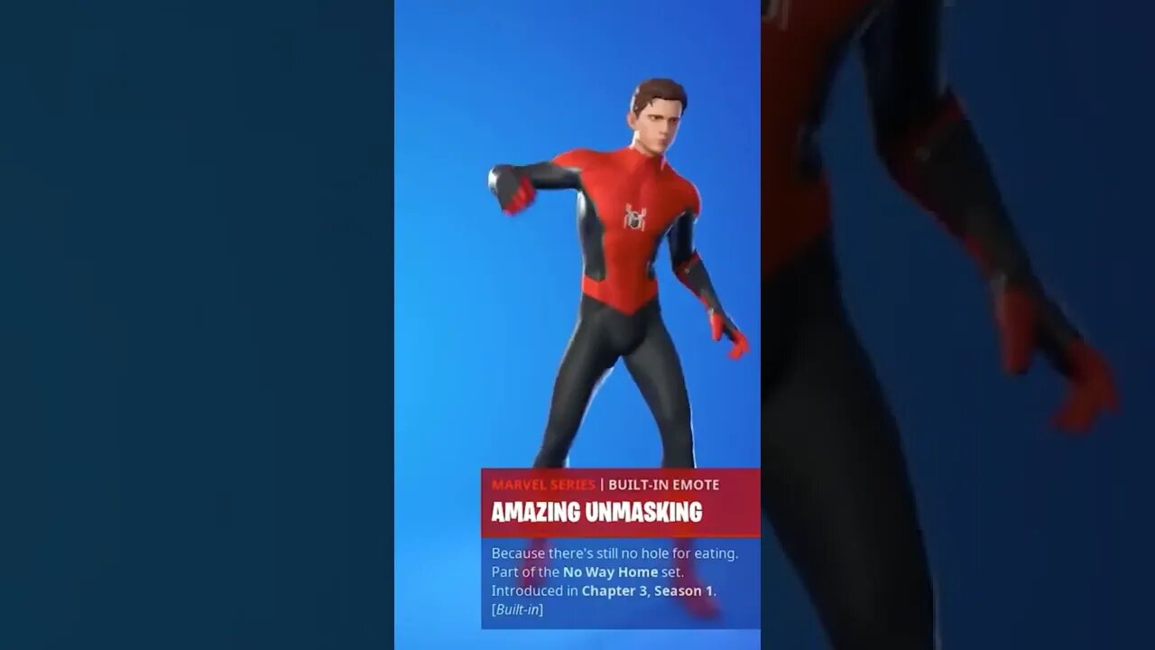 Fortnite Amazing Unmasking Emote