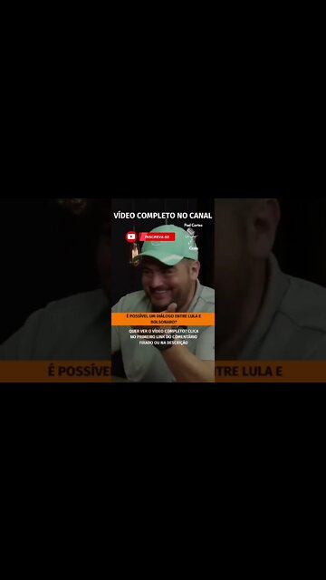 DIÁLOGO ENTRE LULA E BOLSONARO #shorts #ricardosalles #Lula #bolsonaro #esquerda #direitabrasileira