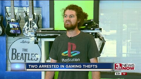 Two Arrests Made in Game-Store Thefts