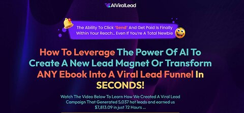 AIViralLeads review - AI-Powered Viral Lead Campaigns at a Discount!