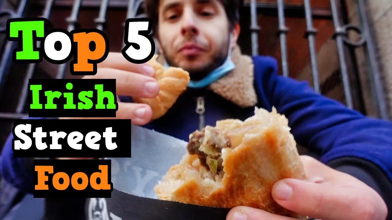 TOP 5 Irish STREET FOOD! Ireland Food and Travel 🇮🇪