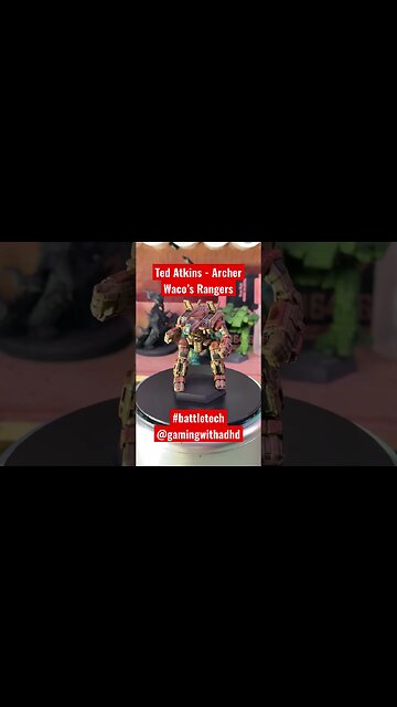 Gaming with ADHD Miniature Showcase 125 #shorts