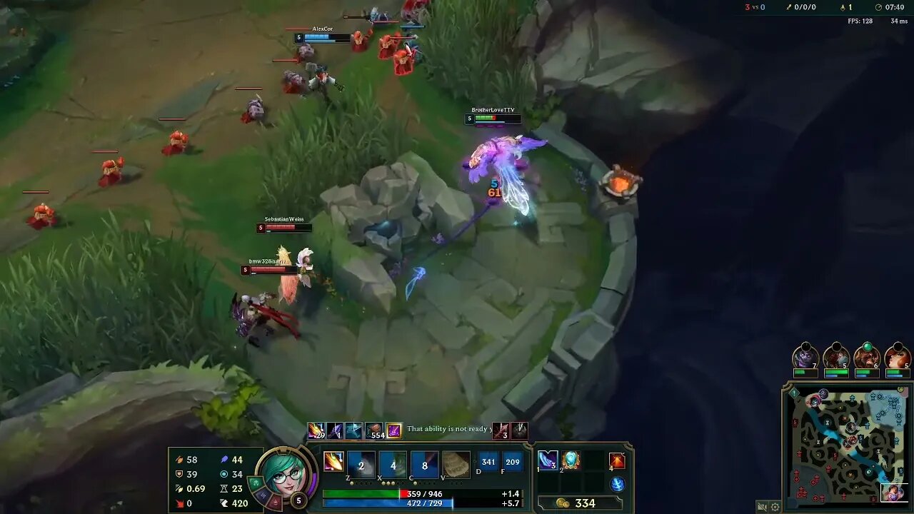 The Worst Sona NA Game 1, Hard stuck Iron, League of Legends
