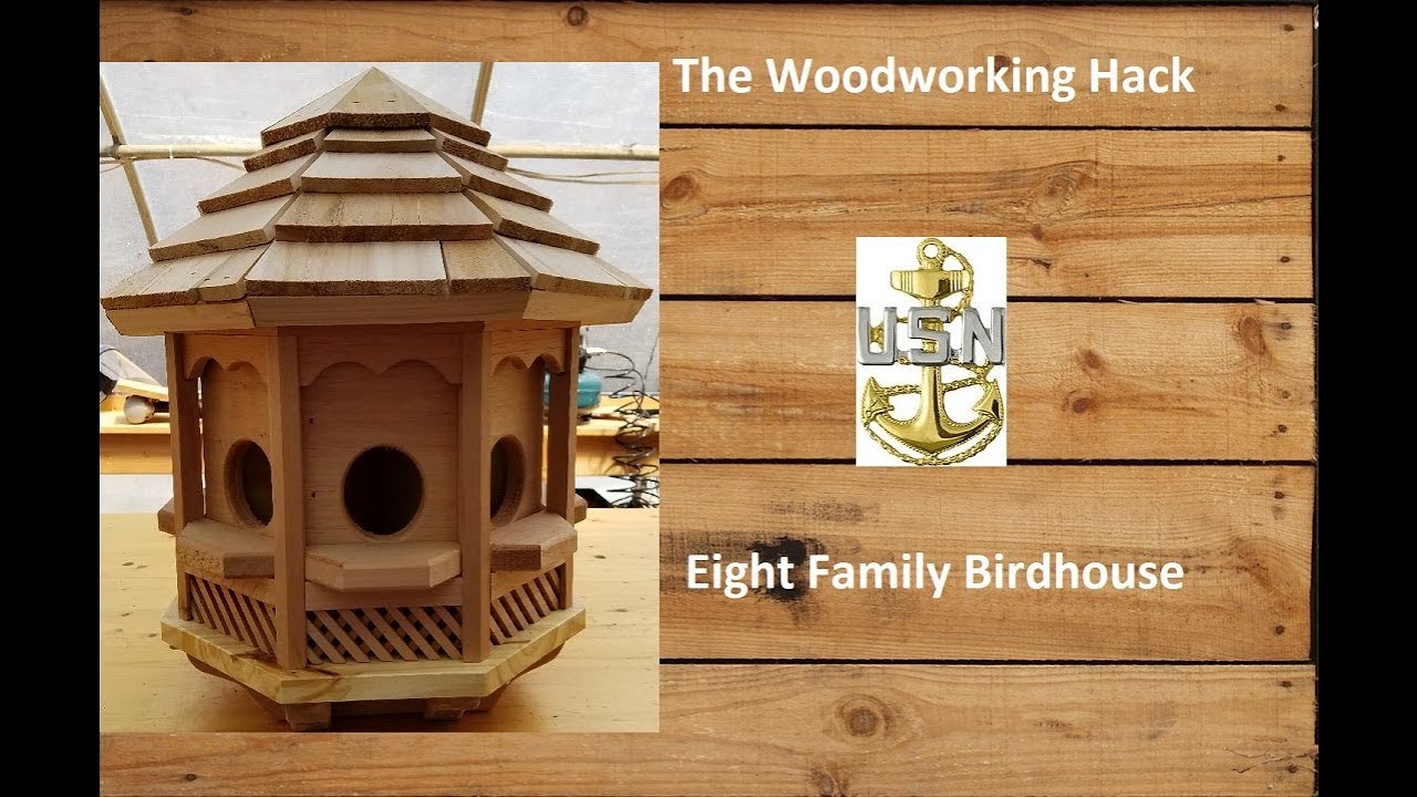 Building an Eight-Sided Birdhouse