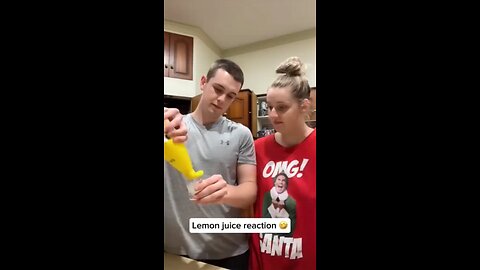 lemon juice reaction