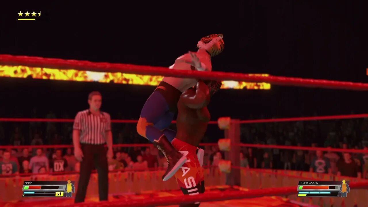 WWE 2K22: Nasir Vs. Tiger Mask (Legend Difficulty)