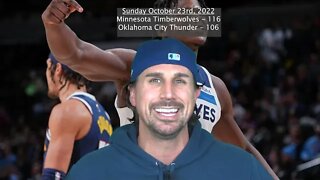 Wolves DESTROY Oklahoma City #basketball