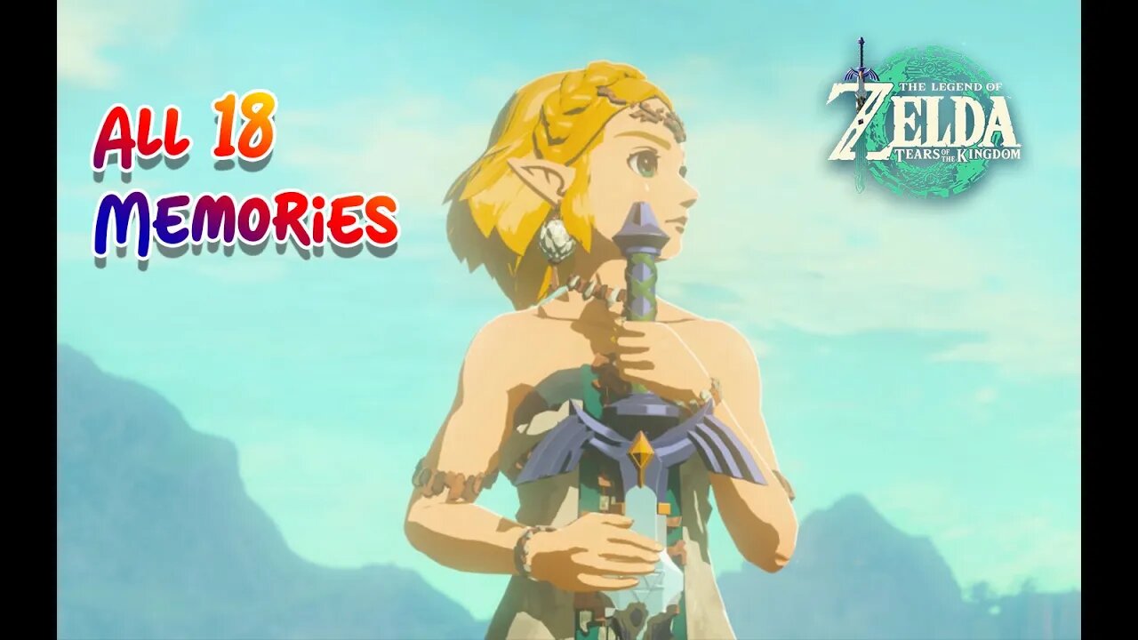 All 18 Memories Cutscene | Zelda Tears of The Kingdom
