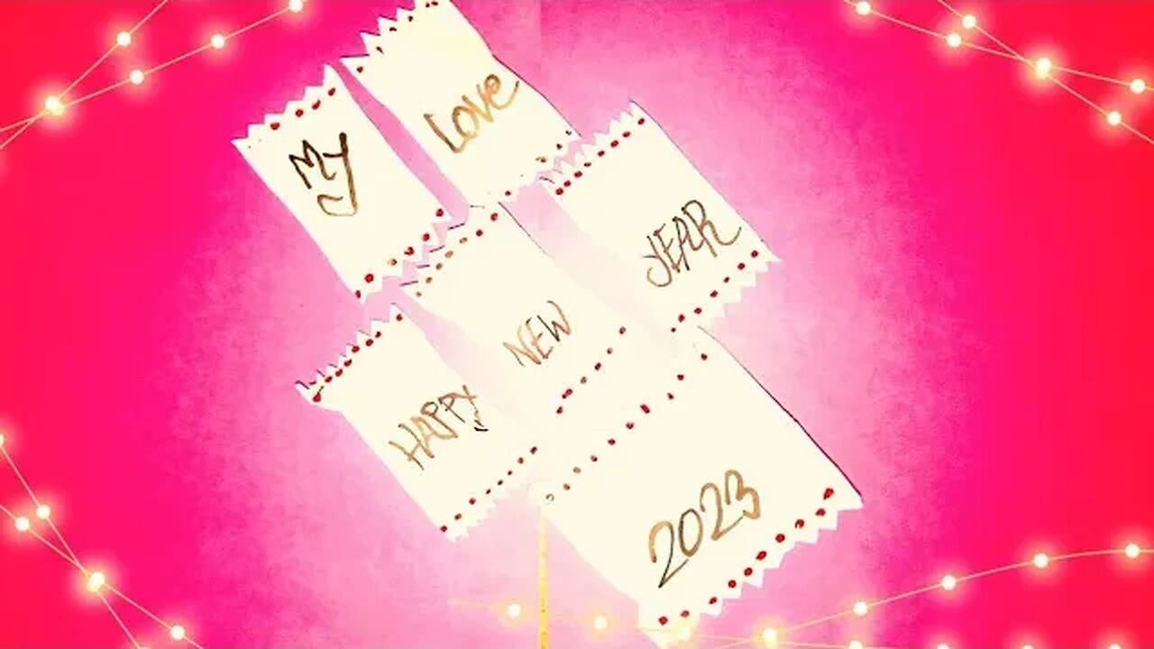 Paper Craft - Happy New Year Gift Idea - DIY - Paper Craft - Gift Ideas