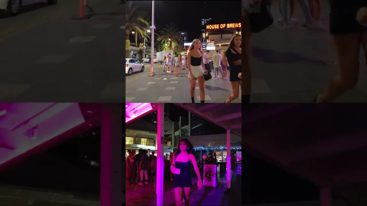 Australian Nightlife on The Gold Coast - Surfers Paradise