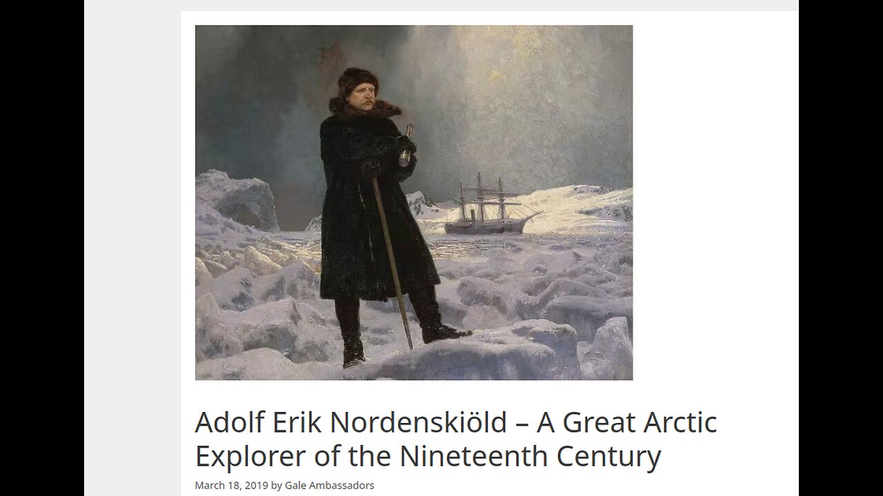 Explorer of the Arctic: A.E. Nordenskiöld (1979)