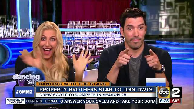 Drew Scott is first celebrity reveal for season 25 of Dancing With the Stars