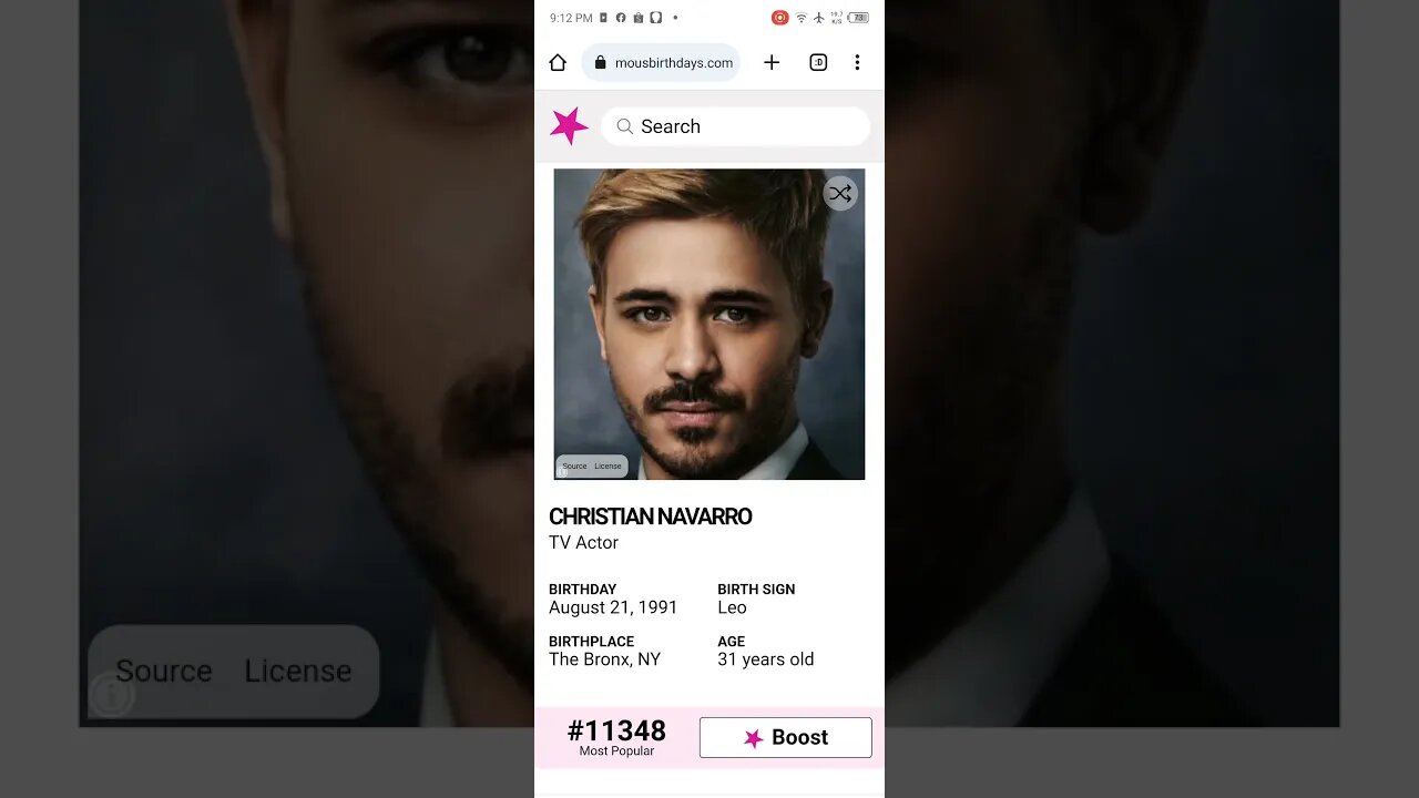 HAPPY 31 BIRTHDAY CHRISTIAN NAVARRO