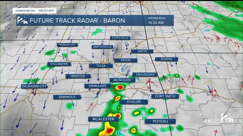 Tuesday 10pm Forecast