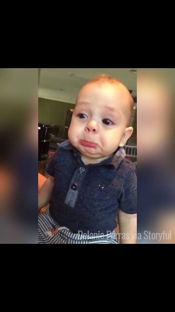 Kid's Amazing Reaction To Clarinet