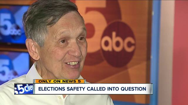 EXCLUSIVE: Dennis Kucinich speaks up after finding the Board of Elections office unlocked