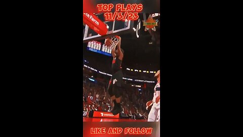 Top Plays 11/3/23 pt1