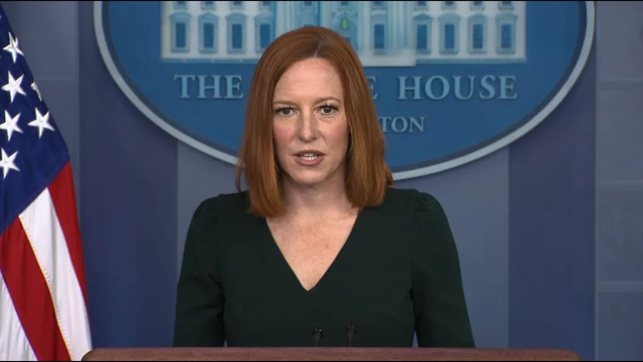 Jen Psaki believes COVID-19 is the root cause for looting