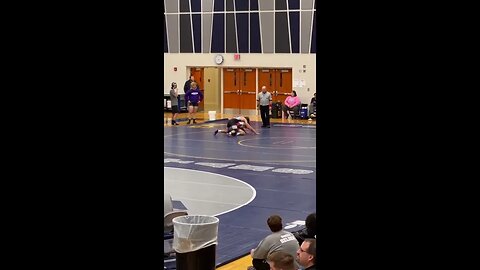 Adam Morris II at the Lorain Titan Classic 126lbs 12/3/22