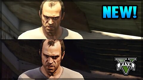GTA 5 NEW PS4 Gameplay Comparison! (GTA V)