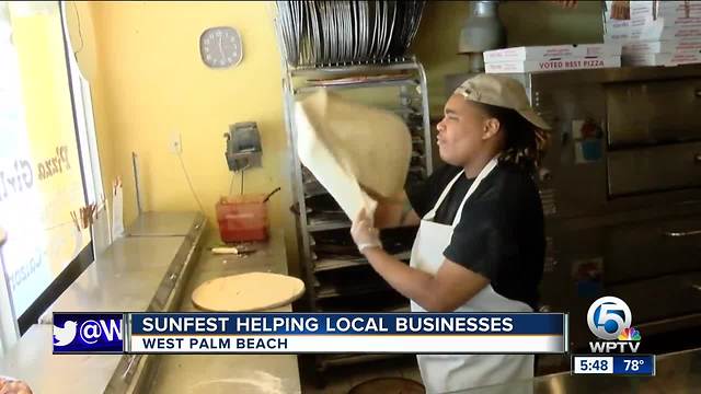 Downtown business booming during SunFest