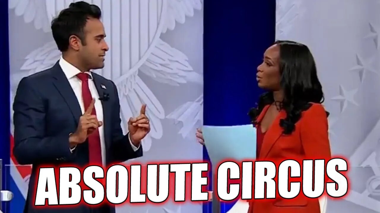 Hack CONSTANTLY interrupts Vivek while trying to manipulate the audience...it DOESN'T go as planned
