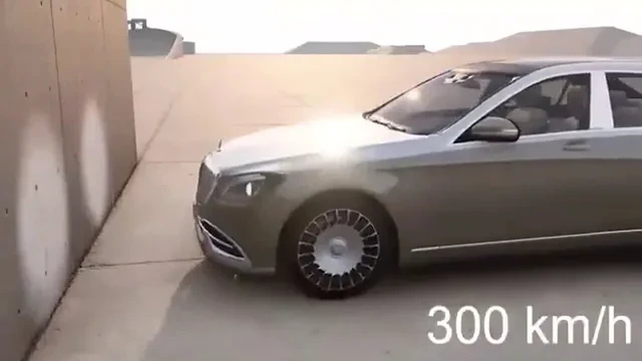 Com esse vídeo você vai entender porque não deve dirigir em velocidades acima de 100 km por hora.