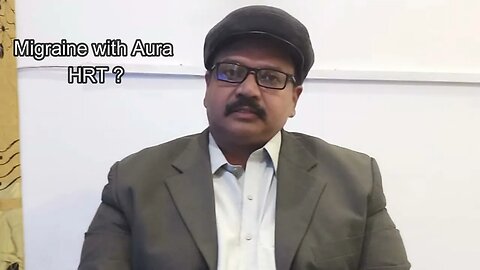 Freedom from Migraine with Aura through HRT