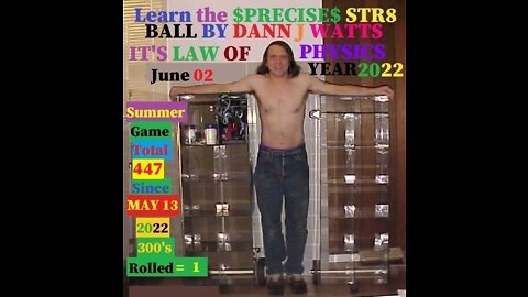 Learn how to become a better straight ball bowler #29 with Dann the CD born MAN on 6-02-22.#29 bowl video