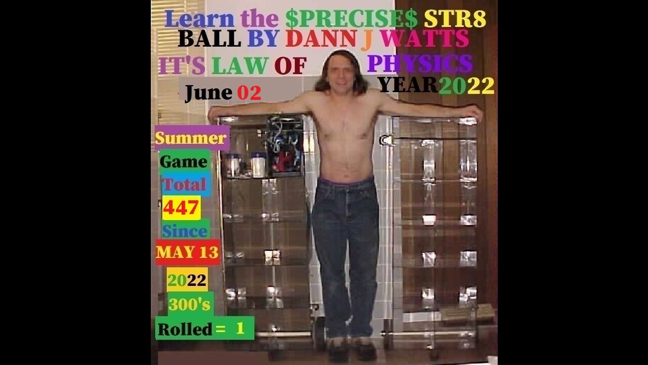 Learn how to become a better straight ball bowler #29 with Dann the CD born MAN on 6-02-22.#29 bowl video