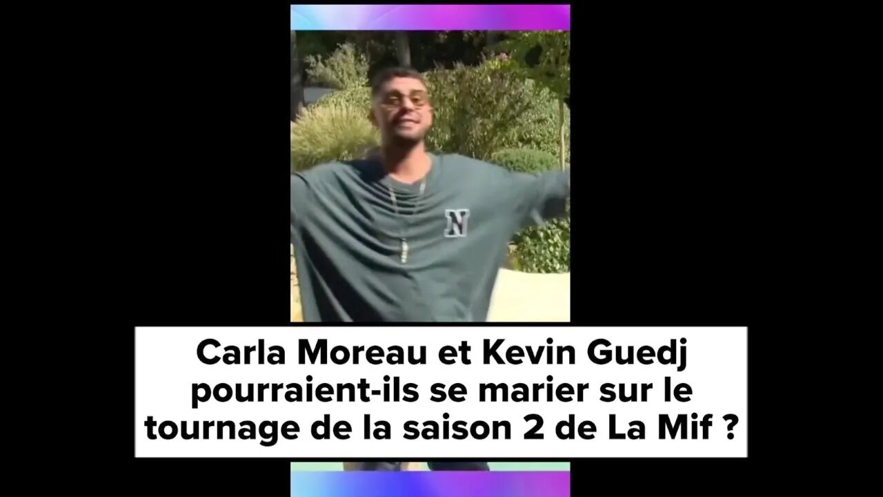 Carla Moreau et Kevin Guedj pourraient ils se marier sur le tournage de la saison 2 de La Mif ?