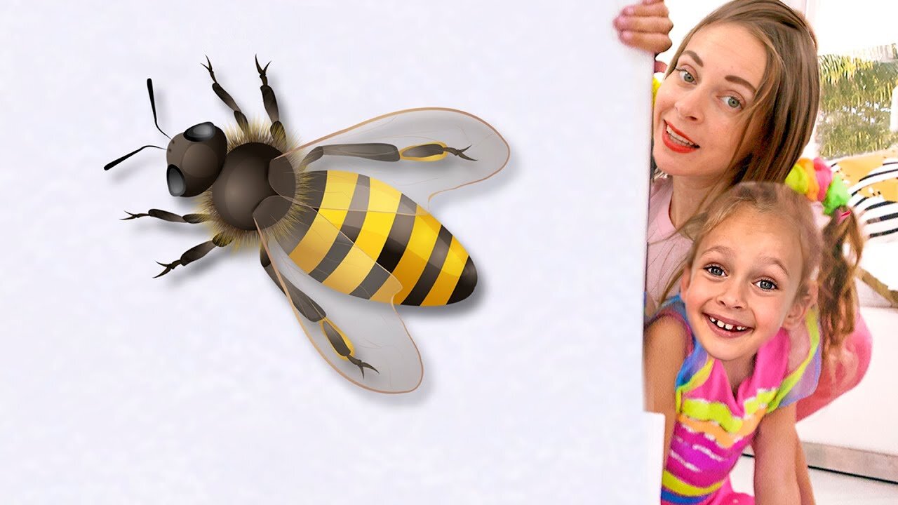 Maya plays and turns the little ones into big ones | Kids Song