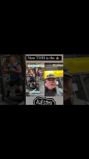 Dave Tate reacts to IMPRESSIVE SQUAT GRIND from 8 year NFL Veteran