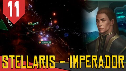 CRUZADORES de MAGIA NEGRA - Stellaris Galactic Paragons #11 [Gameplay PT-BR]