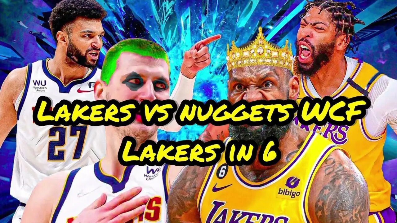 Lakers VS Nuggets WCF Game#1 Preview #nba #lakers #espn