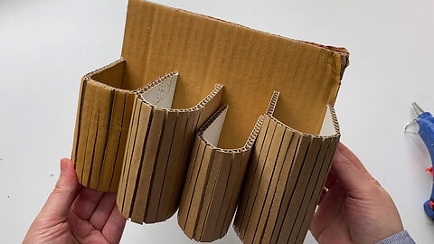 DIY Cardboard Organizer