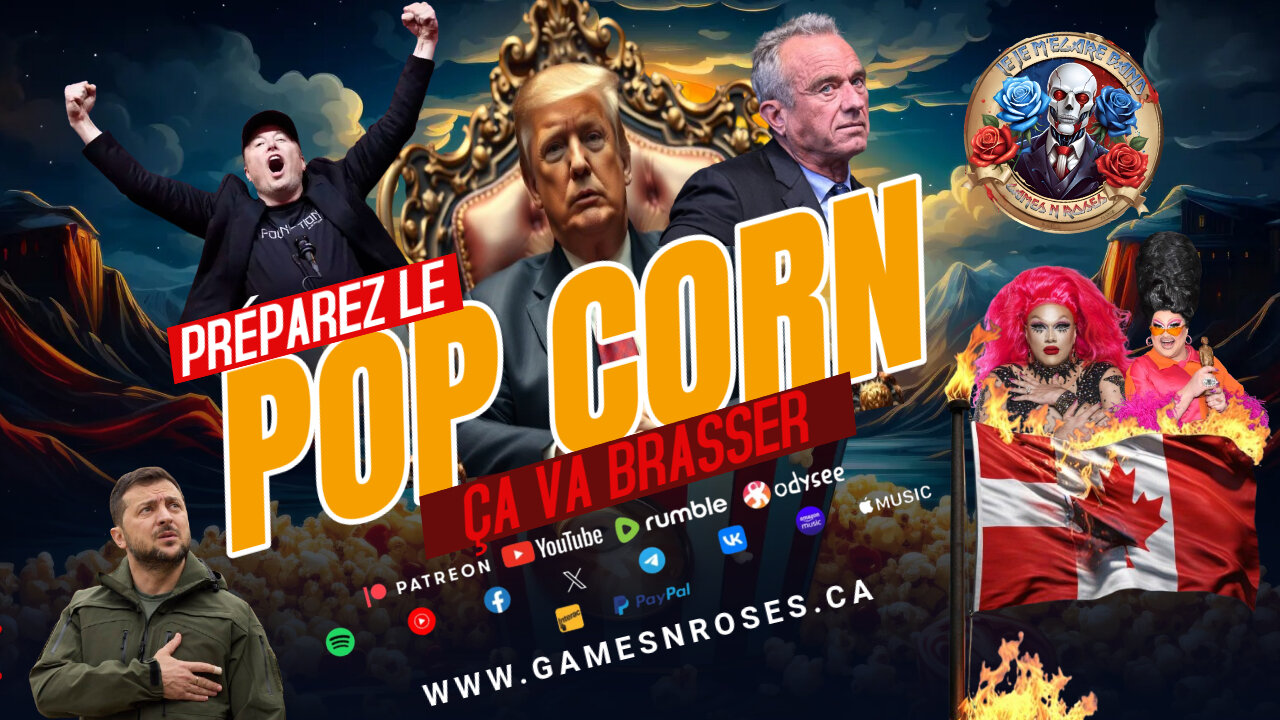 GAMES N ROSES LIVE : SORTEZ LE POP CORN