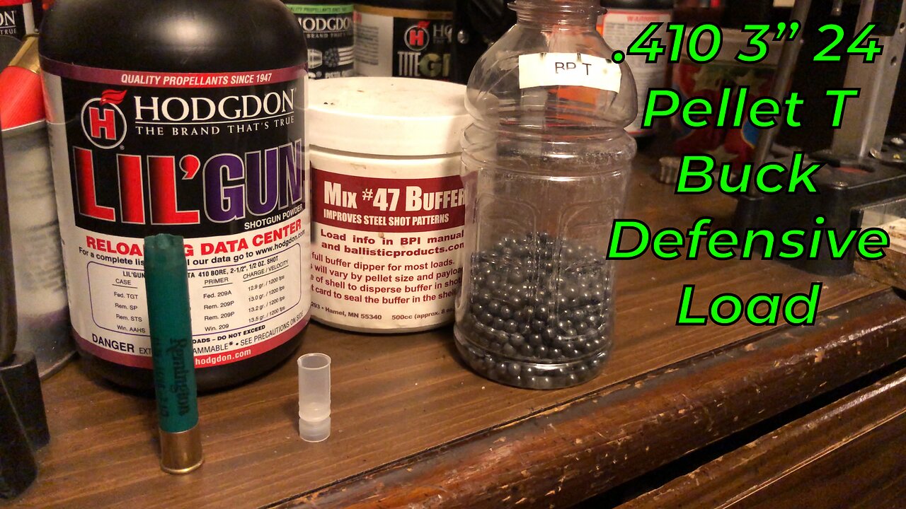 .410 3” 24 Pellet T Buck Defense/Predator Load