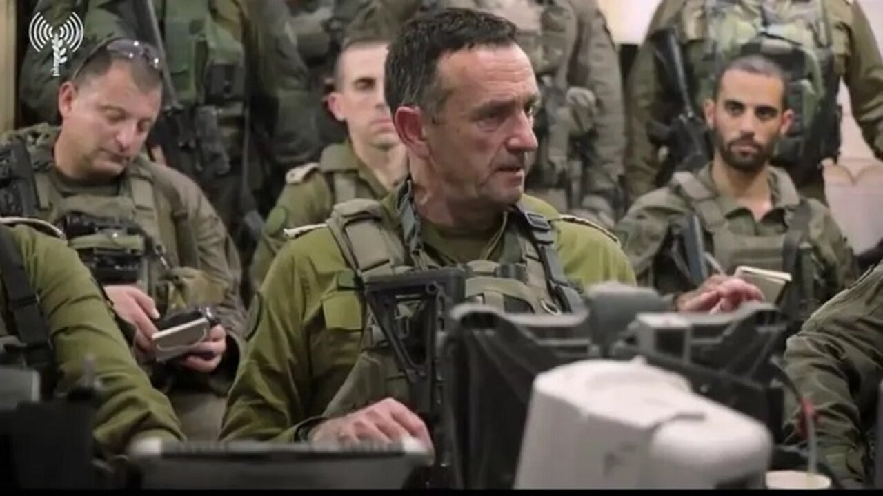 IDF Chief-of-Staff Hartzi Halevy in Rafah, "The end of Hamas is close."
